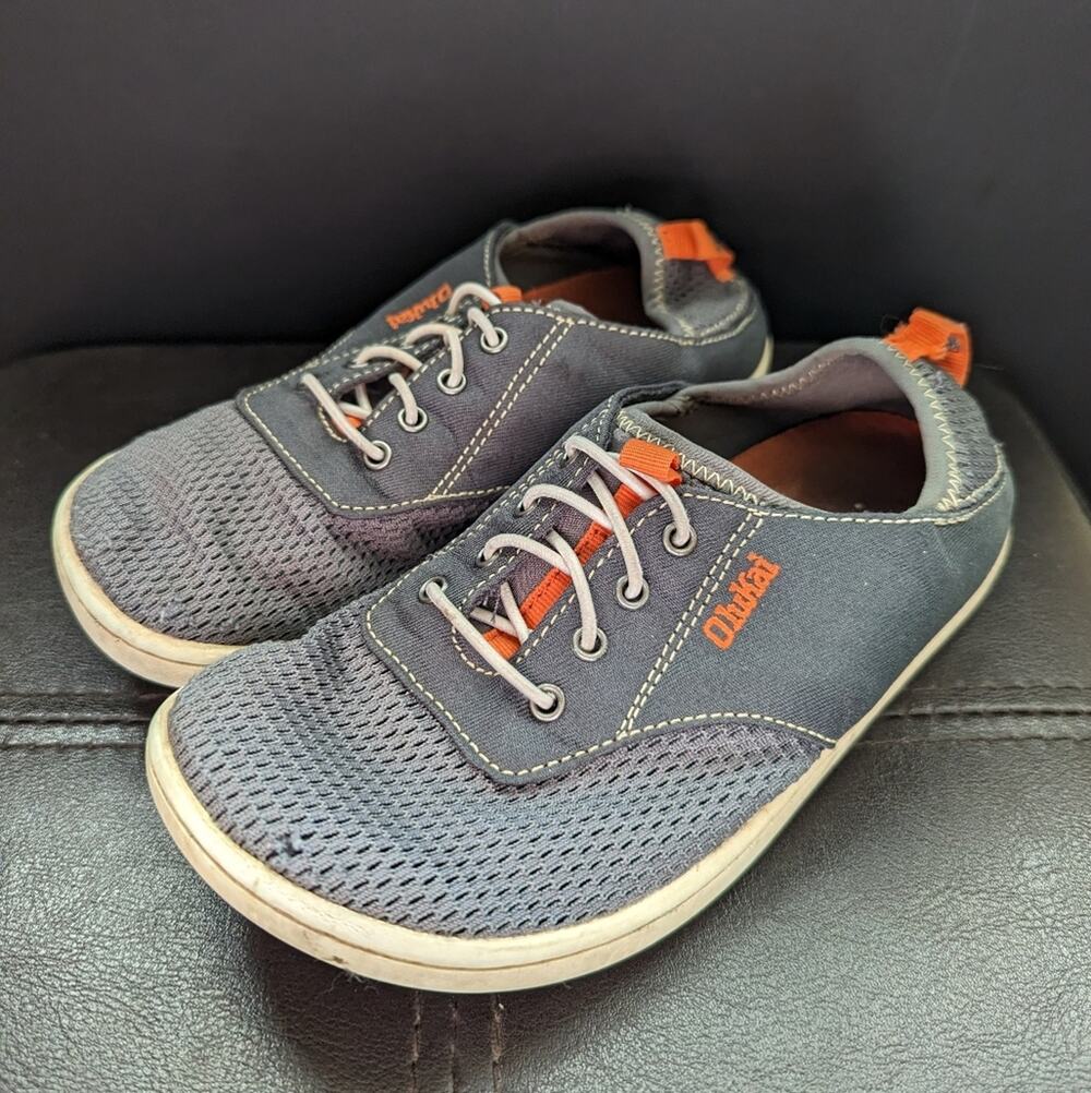 Olukai Boys 13 Nohea Moku Slip On Lightweight Comfy Outdoor Sneakers